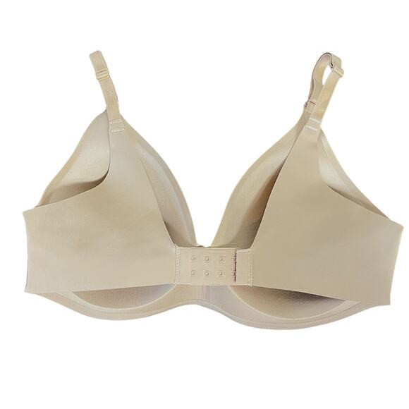 Soma Vanishing 360 Full Coverage Nude T-Shirt Bra Size 34C Wireless Adjustable - Picture 3 of 4